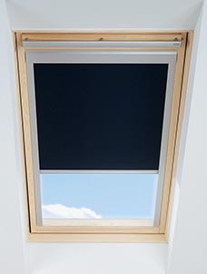 Itzala blackout roller blinds for roof windows